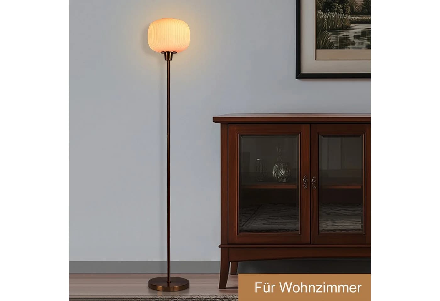 STANBOW Stehlampe Stehleuchte LED Dimmbar 3 Glühbirnen - Bild 5