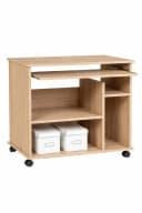 bv-vertrieb Computertisch 90x50 cm PC Tisch auf Rollen Bild 2