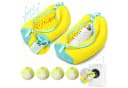 Keyura Schuhwaschbeutel 2 Stück Gelb Polyester-Nylon mit 360° Reinigungsflaum Bild 2