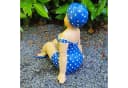 Aspinaworld Gartenfigur Badenixe Blau Kunstharz Bild 4