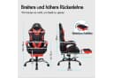 ALFORDSON Gaming-Stuhl Massagestuhl mit LED, 150° Neigung, PU-Leder, 180 kg Tragkraft Bild 1