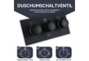 Oihpaw Duschsystem mit LED-Beleuchtung und Musikfunktion Bild 4