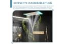 Oihpaw Duschsystem mit Konstanttemperatur, 5 Strahlmodi & LED-Licht Bild 3