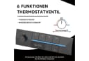 Modernes Duschsystem aus 304 Edelstahl und Silikon in Schwarz Bild 5