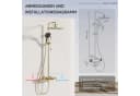 Oihpaw Duschsystem Premium Duschsäulen-Set 3in1 Regendusche mit Thermostat Bild 1