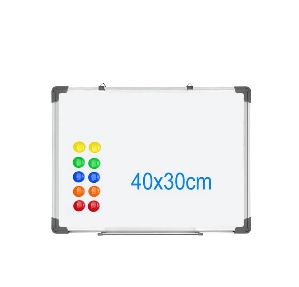 euroharry Magnettafel Whiteboard Magnetwand Alurahmen Magnetisch Weiß