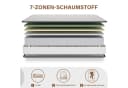 DEWINNER Komfortschaummatratze Memoryschaum H2/H3 Wendematratze Weiß Bild 3
