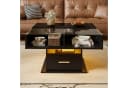 KLAM HOME Lift-Couchtisch Schwarz Hochglanz LED Bild 5