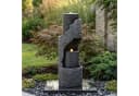 KLAM HOME Gartenbrunnen Grau LED Deko 150cm Bild 2