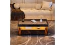 KLAM HOME Couchtisch Moderner Couchtisch mit 16-Farben LED-Beleuchtung Bild 5