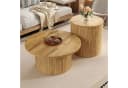KLAM HOME Couchtisch Set Mit Naturholzoptik Aus MDF Bild 2