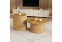 KLAM HOME Couchtisch Set Mit Naturholzoptik Aus MDF Bild 4