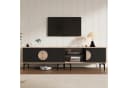 KLAM HOME Lowboard 180cm TV Schrank Dunkle Nussbaum Optik Bild 2