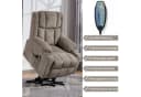 KLAM HOME Relaxsessel TV-Massagesessel mit Aufstehfunktion, Wärme & 4D-Vibration Bild 5