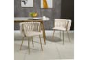 KLAM HOME Esszimmerstuhl Samt Gold Bild 4