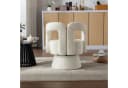 KLAM HOME Drehstuhl 360-Grad-Schwenk Cuddle-Fass Bürostuhl Beige Bild 4