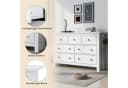 KLAM HOME Sideboard Weiß Modern Bild 4
