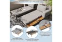 KLAM HOME Multifunktionales Outdoor Sofa mit Ablageflächen Bild 3
