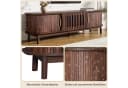 Retro-TV-Schrank aus MDF in Braun Bild 5