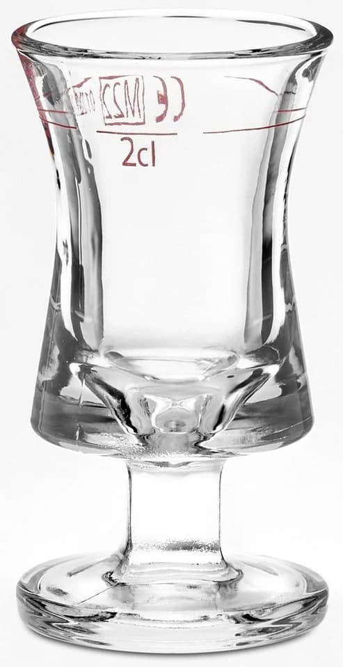 van Well Schnapsglas Rittmeister 12-tlg. Glas transparent geeicht - Bild 2