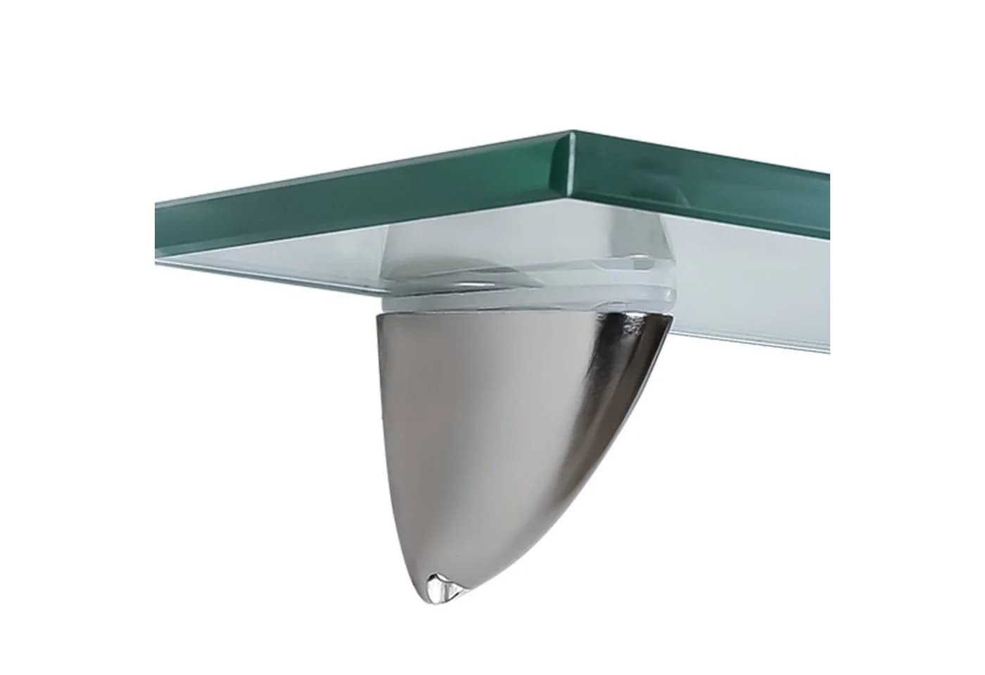Clanmacy Wandregal Glasablage Klarglas 600x100x8 cm - Bild 3