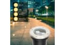Clanmacy LED Einbaustrahler 3W Bodenleuchte Schwarz Warmweiß 2er Bild 5