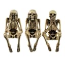 Figuren Shop GmbH Kantenhocker Skelett 3er Set Veronese Gothic Dekoration Bild 2