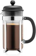 Bodum Kaffeebereiter Caffettiera Glas Verchromt 1 Liter Bild 2