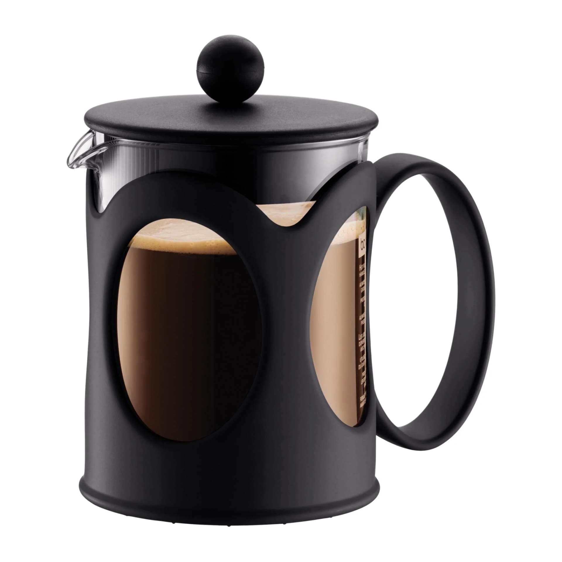 Bodum KENYA Kaffeebereiter Schwarz Edelstahl