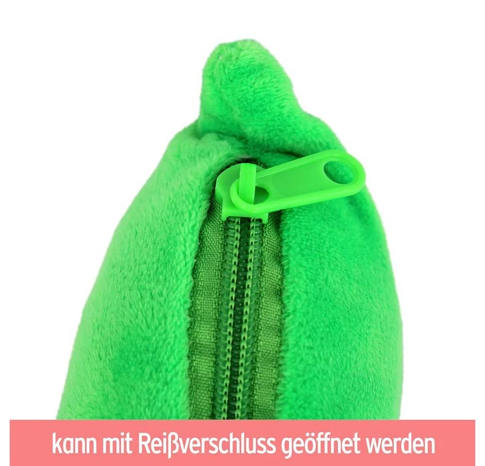 BEMIRO Edamame Stofftier Grün Polyester