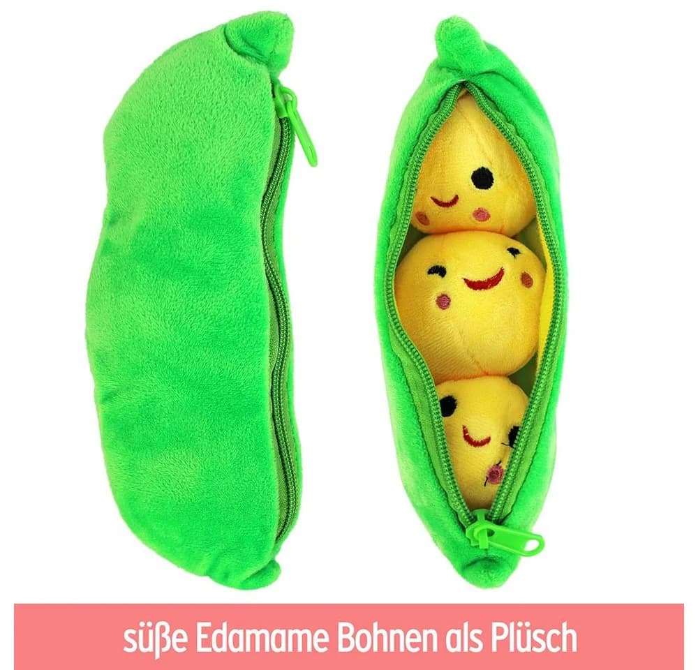 BEMIRO Edamame Stofftier Grün Polyester - Bild 3