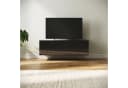 SONNI TV-Schrank 100cm Weiß Schwarz Hochglanz Bild 2