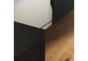 SONNI TV-Schrank 100cm Weiß Schwarz Hochglanz Bild 5