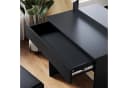 SONNI Schminktisch Modern Schwarz mit Spiegel, Hocker, Schublade, Kosmetiktisch, 3 Lichtmodi Bild 3