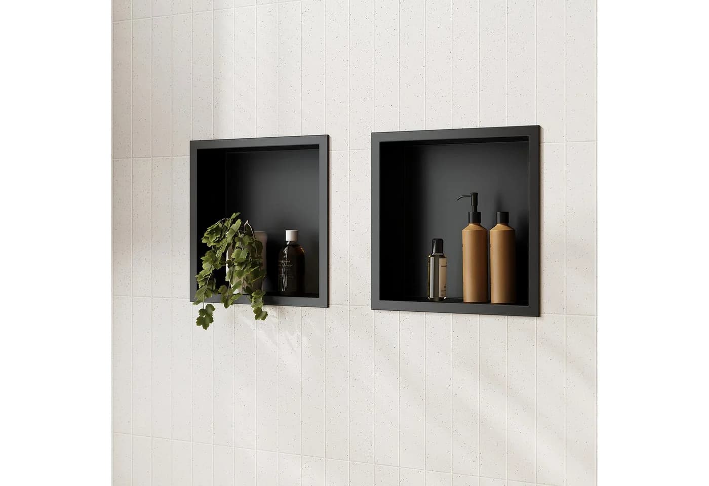 SONNI Duschwand Wandnische 2-tlg. Set