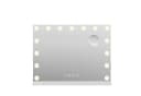 SONNI Schminkspiegel mit Bluetooth und facher Lupe 58 x 45 cm Bild 1