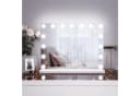 SONNI Schminkspiegel mit Bluetooth und facher Lupe 58 x 45 cm Bild 2