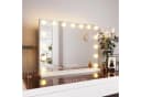 SONNI Schminkspiegel mit Bluetooth und facher Lupe 58 x 45 cm Bild 3