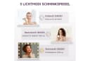 SONNI Schminkspiegel mit Bluetooth und facher Lupe 58 x 45 cm Bild 5