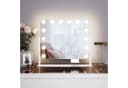 SONNI Schminkspiegel mit LED-Beleuchtung und 10-facher Lupe Bild 1