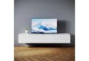 SONNI TV Schrank Weiß/Schwarz Hochglanz Lowboard LED-Beleuchtung Bild 1
