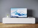 SONNI TV Schrank Weiß/Schwarz Hochglanz Lowboard LED-Beleuchtung Bild 2