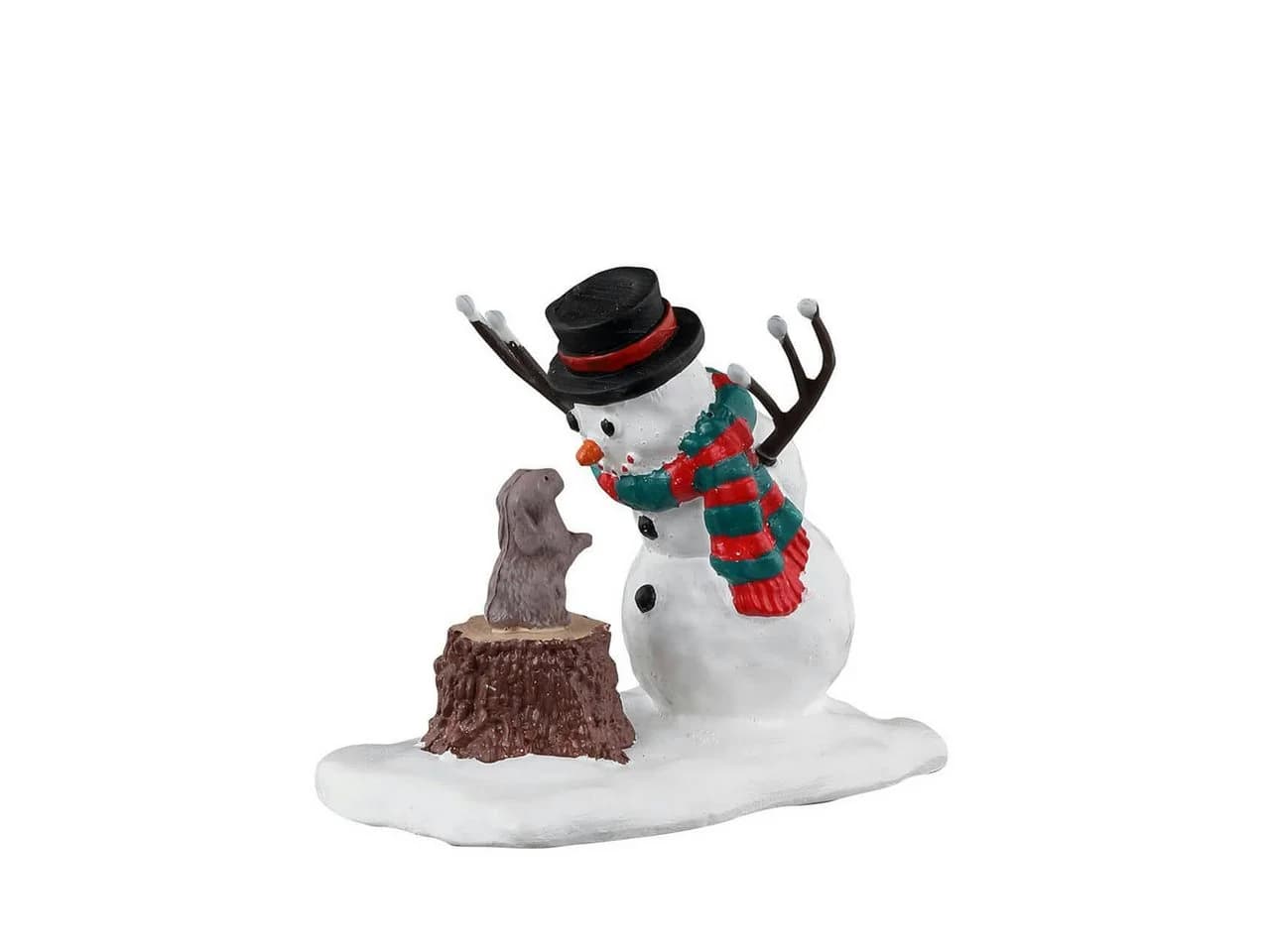 LeMax Bunny Makes A Friend 34092 – Weihnachtsdorf-Zubehör