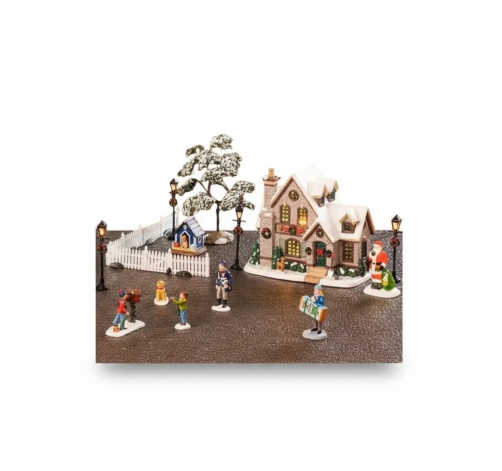 LeMax White Christmas Set Winterlandschaft 56671 - Bild 2