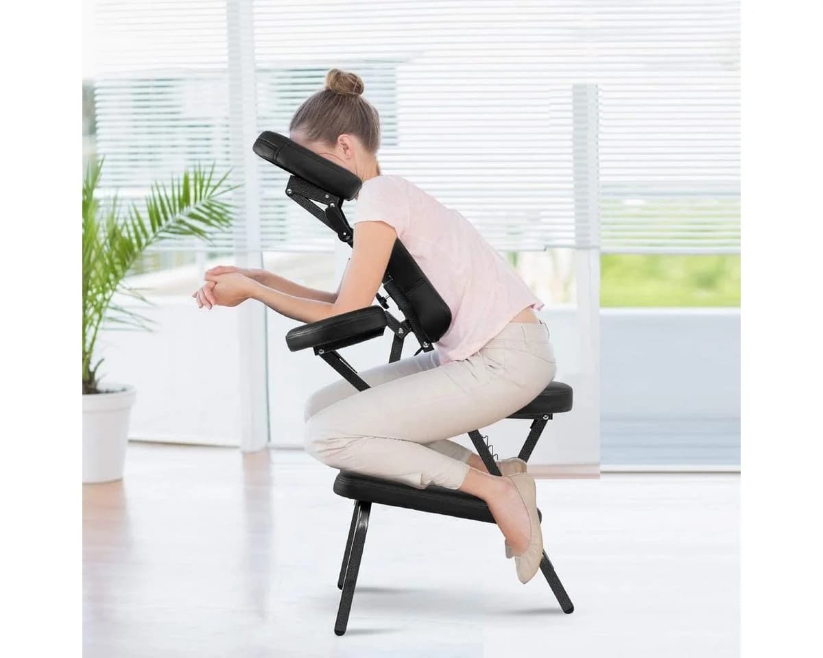 COSTWAY Massagesessel Tragbar Höhenverstellbar