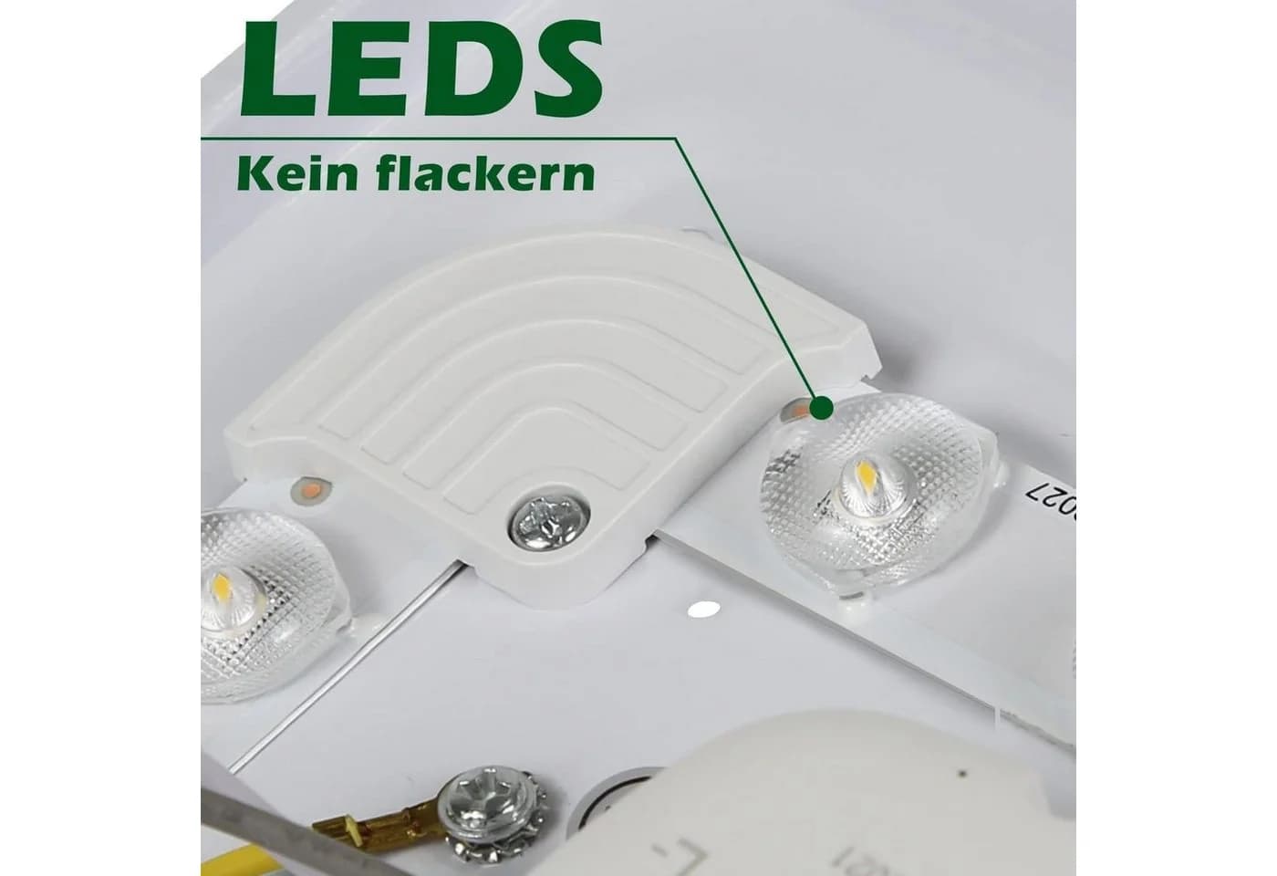 Nettlife LED Deckenleuchte Sternenhimmel Kinderzimmer 15W 21cm 3000K Weiß - Bild 4