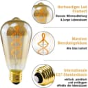 Nettlife LED Retro 4W E27 Glühlampe Warmweiß 3 St. für Nostalgie & Retro Beleuchtung Bild 3
