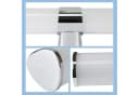 Nettlife LED Spiegelleuchte Bad Spiegellampe Chrom Wandlampe Neutralweiß Bild 4
