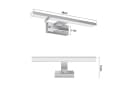 Nettlife LED Spiegelleuchte Bad 40cm Neutralweiß Bild 4
