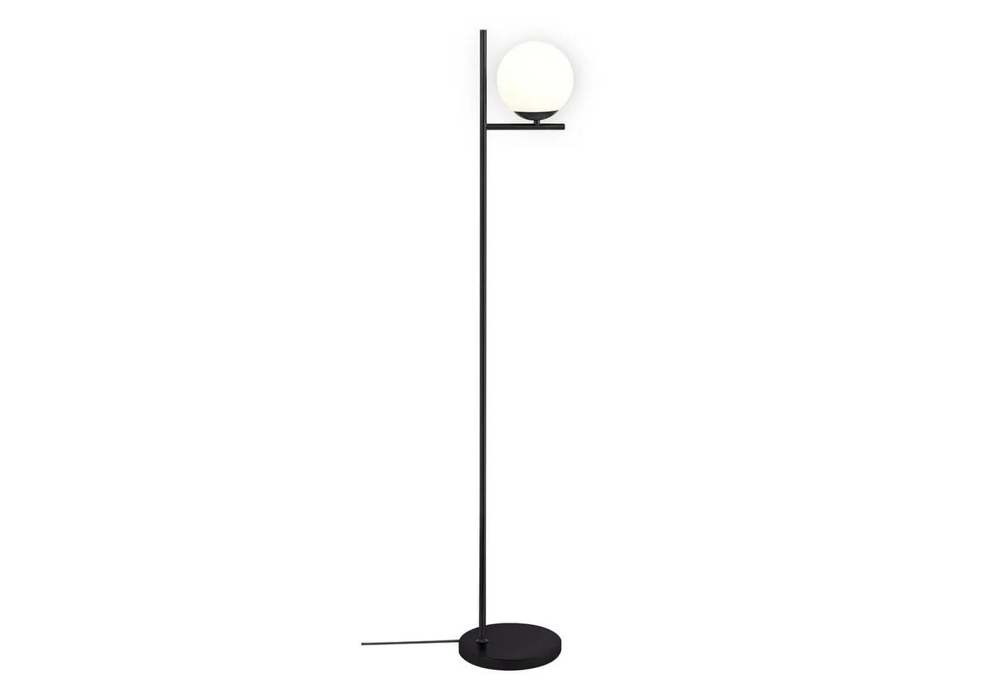 Nettlife Stehlampe Gold 3-Flammig mit Fußschalter LED wechselbar